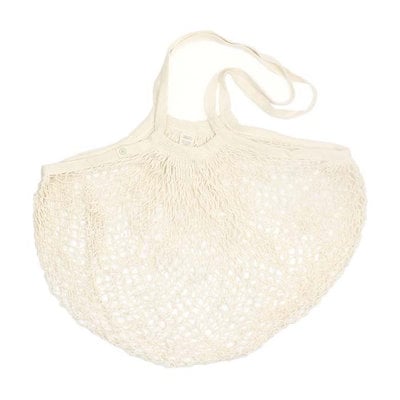 Sac à provisions  écru à anses longues en coton bio